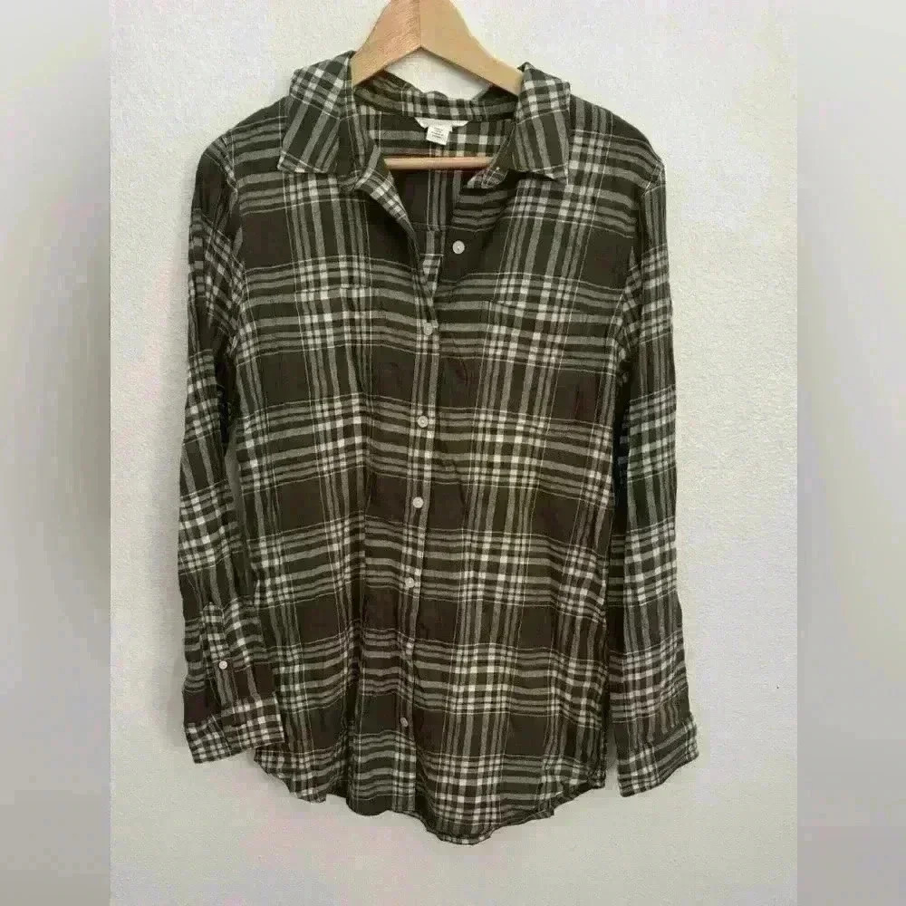 NWOT Oversized Caslon botton down shirt size XS